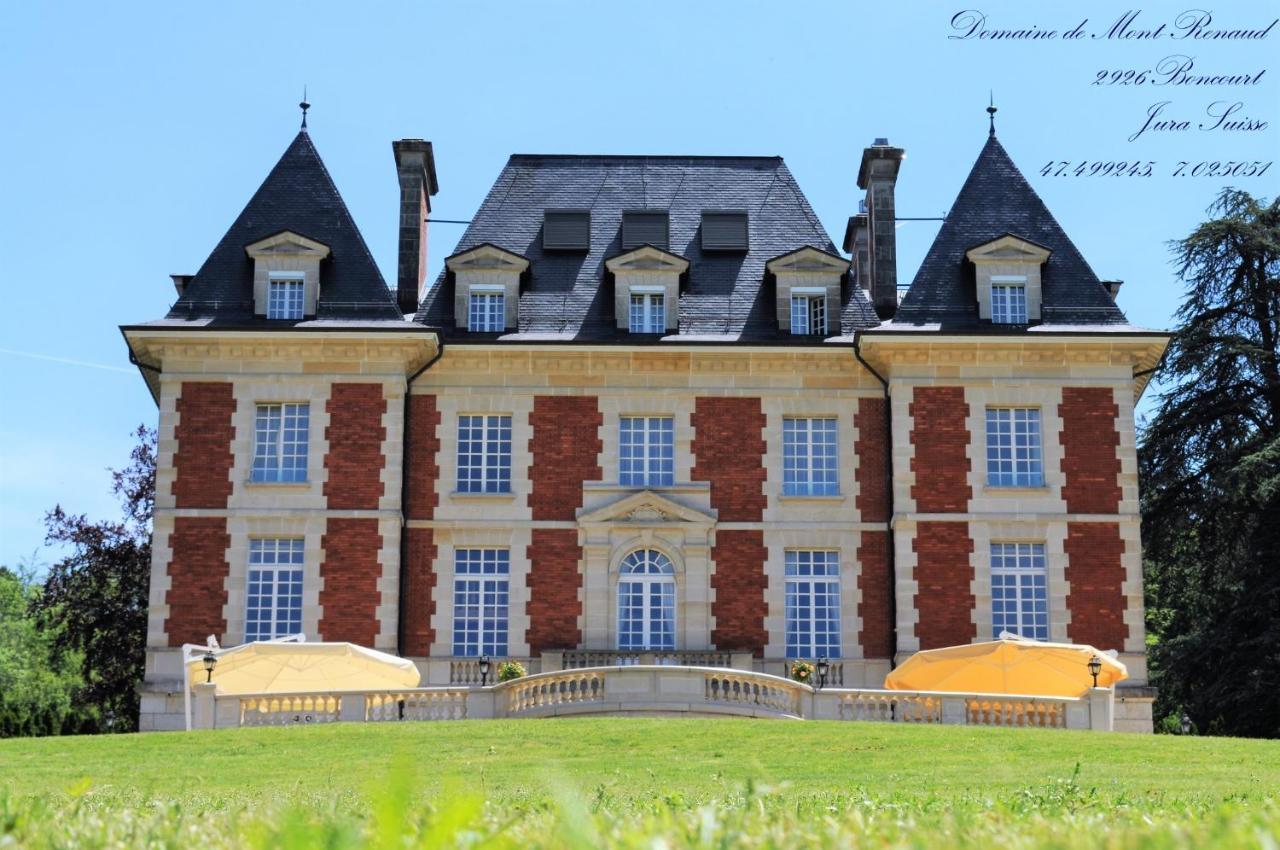 Domaine De Mont-Renaud Hotel Boncourt Bagian luar foto